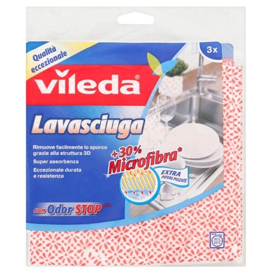 VILEDA LAVASCIUGA ODOR STOP 3P