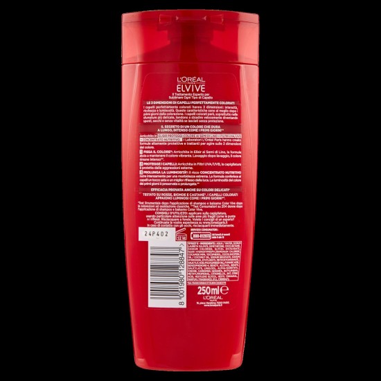 ELVIVE SHAMPOO 250 ML COLOR VIVE   