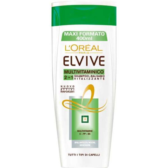 ELVIVE SHAMPOO 285 ML MULTIVITAMINE  2 IN 1 