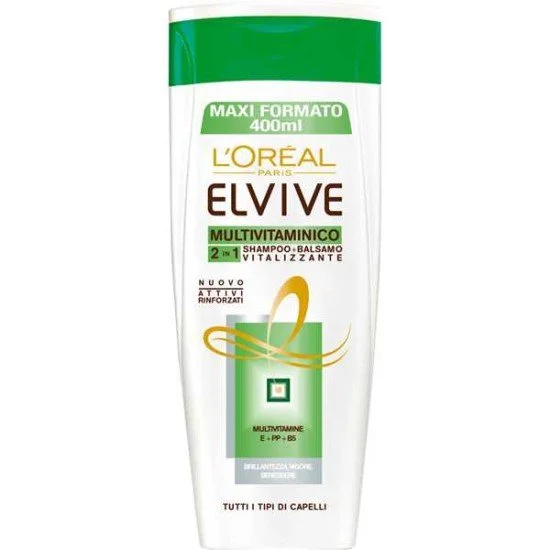 ELVIVE SHAMPOO 285 ML MULTIVITAMINE  2 IN 1 