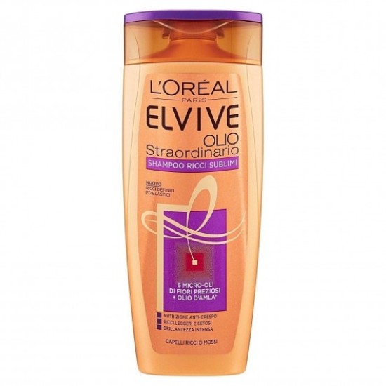 ELVIVE SHAMPOO 285 ML OLIO STRAORDINARIO RICCI