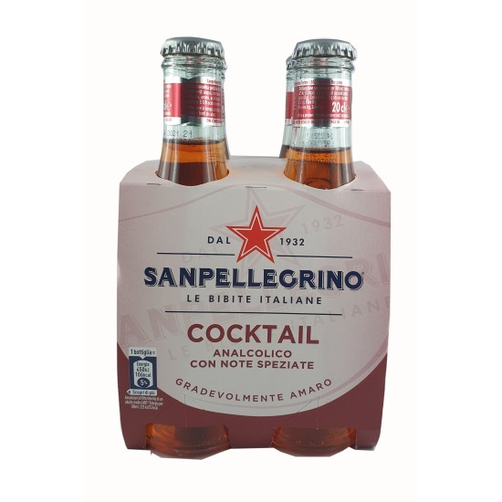 SAN PELLEGRINO COCKTAIL CL 20 PER 4 