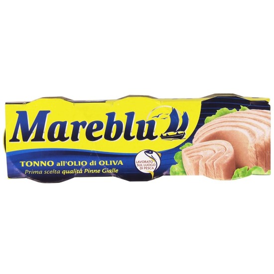 MAREBLU' TONNO OLIO D'OLIVA   CONFEZIONE DA 3