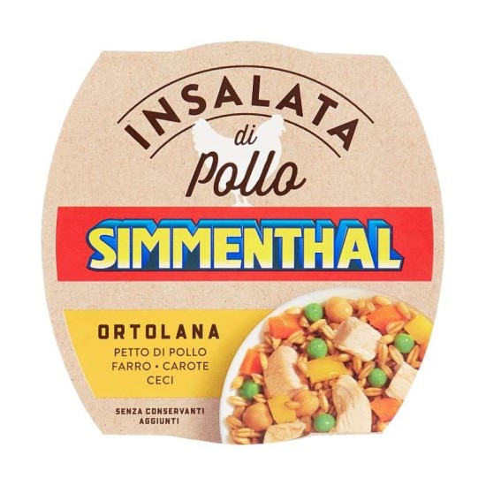 SIMMENTHAL INSALATA POLLO ORTOLANA 