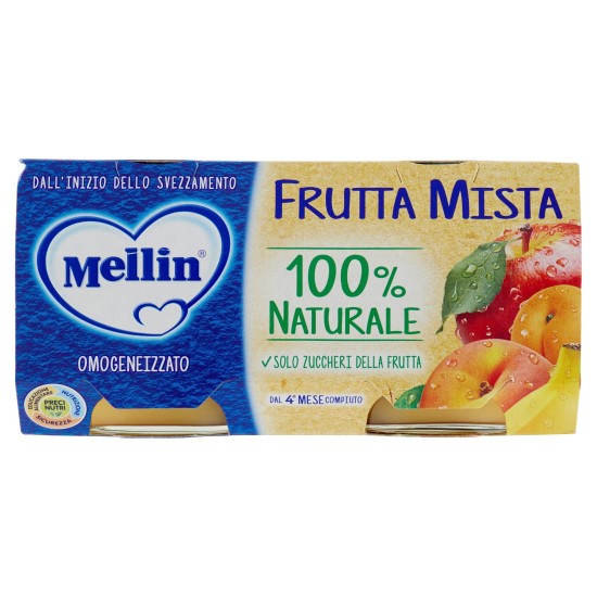 MELLIN OMO FRUTTA MISTA 2X100