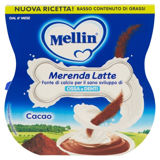 MELLIN MERENDA LAT/CACAO 2X100