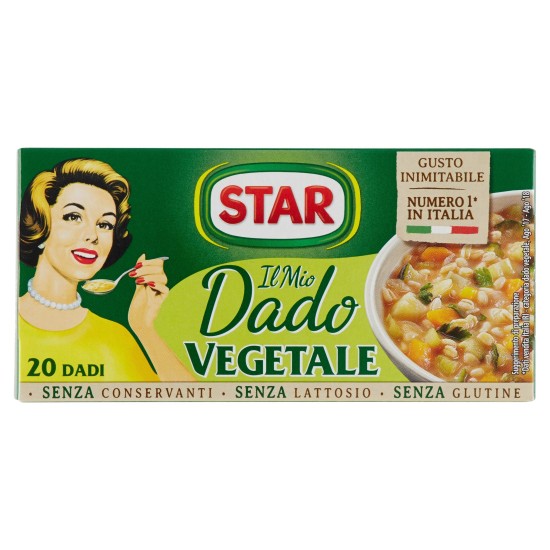 STAR DADO VEGETALE CONFEZIONE DA 20