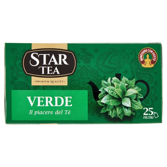 STAR TEA VERDE 25 FILTRI