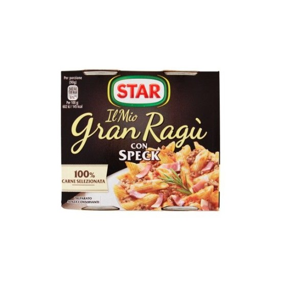 STAR RAGU' TRIS SPECK CONFEZIONE DA 3 PER 100 GR