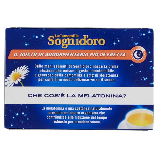 SOGNI D'ORO CAMOMILLA MELATONINA 16 FILTRI