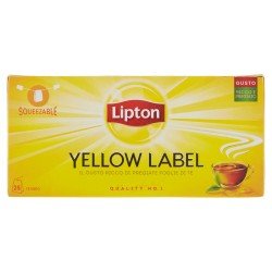 LIPTON TEA YELLOW 25 F. G.38 LIPTON TEA YELLOW 25 F. G.38