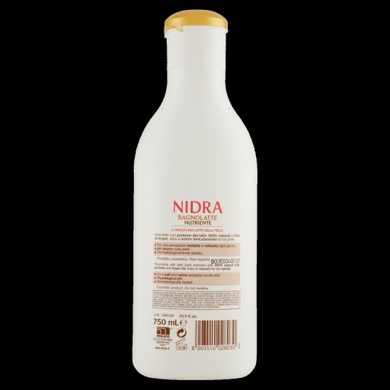 NIDRA BAGNO 750ML ARGAN