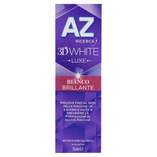 AZ DENT 75ML 3D LUXE BIANC.BRI