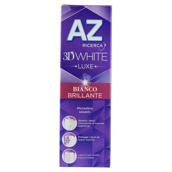 AZ DENT 75ML 3D LUXE BIANC.BRI