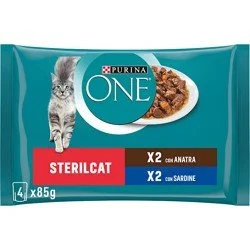 PURINA ONE STERILCAT 4 PER 85 GR PURINA ONE STERILCAT 4 PER 85 GR