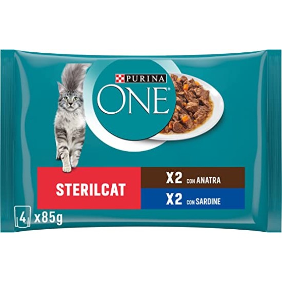 PURINA ONE STERILCAT 4 PER 85 GR   