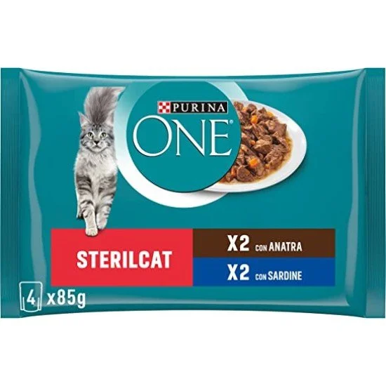 PURINA ONE STERILCAT 4 PER 85 GR