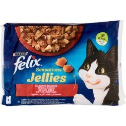 FELIX SENSATION JELLIES 4 PER 85 GR MANZO FELIX SENSATION JELLIES 4 PER 85 GR MANZO