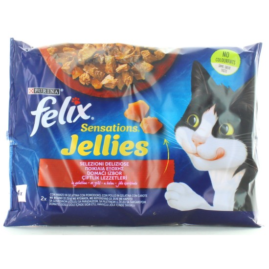 FELIX SENSATION JELLIES 4 PER 85 GR MANZO