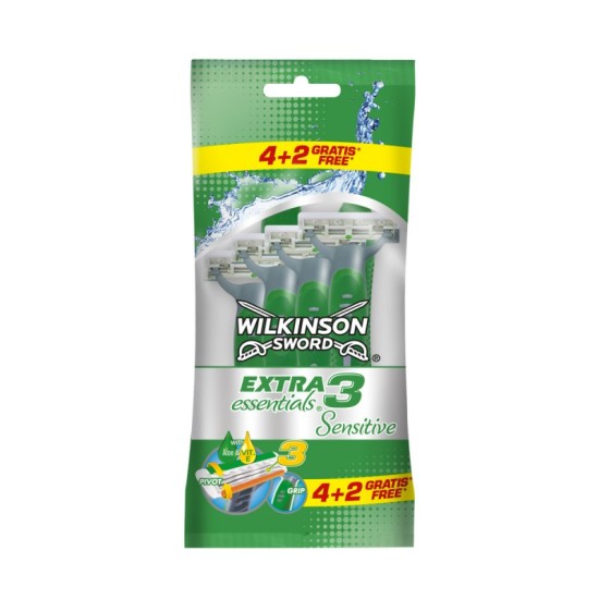 WILKINSON EXTRA3 SENSIT.4+2