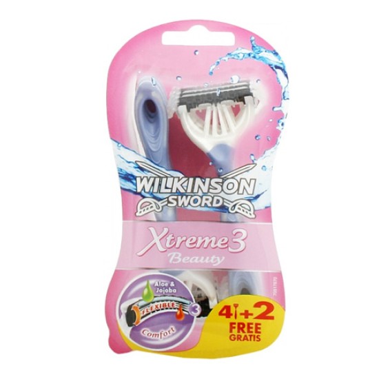 WILKINSON XTREME3 BEAUTY 4+2