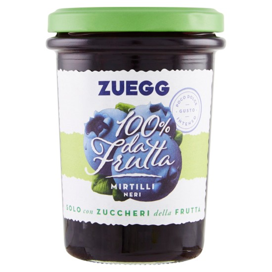 ZUEGG CONFETTURA MIRTILLI SENZA ZUCCHERO 