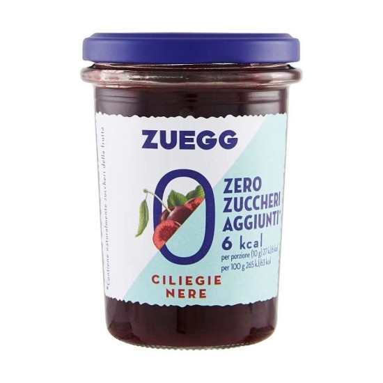 ZUEGG CONFETTURA SENZAZUCCHERI AGGIUNTI CILIEGIA 220 GR