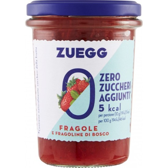 ZUEGG CONFETTURA SENZA ZUCCHERI AGGIUNTI FRAGOLA 220 GR