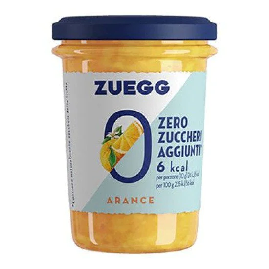 ZUEGG CONFETTURA SENZA ZUCCHERO AGGIUNTO ARANCIA 220 GR