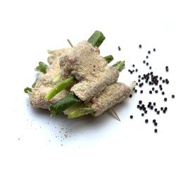 INVOLTINI DI LONZA PROVOLA E CIPOLLA