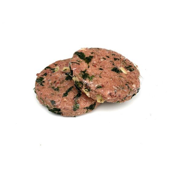 BOVINO ADULTO HAMBURGER CON SPINACI