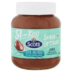SCOTTI SI CON RISO CREMA SPALMABILE RISO E NOCCIOLE SENZA LATTOSIO