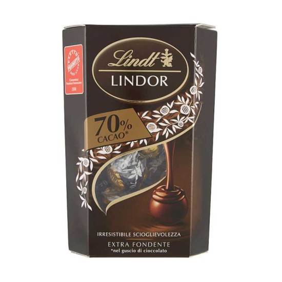 LINDOR CIOCCOLATINI FONDENTE 70% GR 200