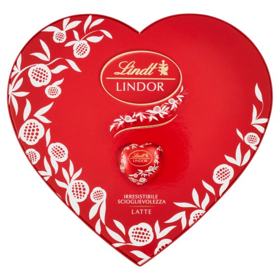 SCATOLA CUORE LINDOR FONDENTE GR 96  