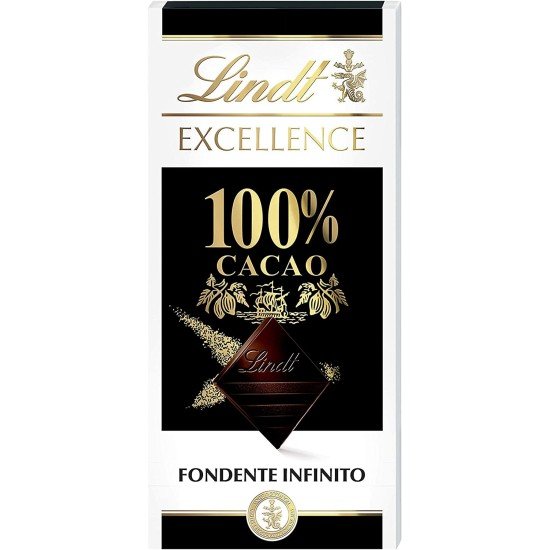 LINDT EXCELLENCE FONDENTE 100% GR 50