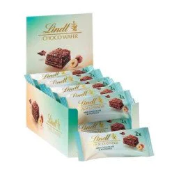 LINDT SNACK WAFER NOCCIOLA G30