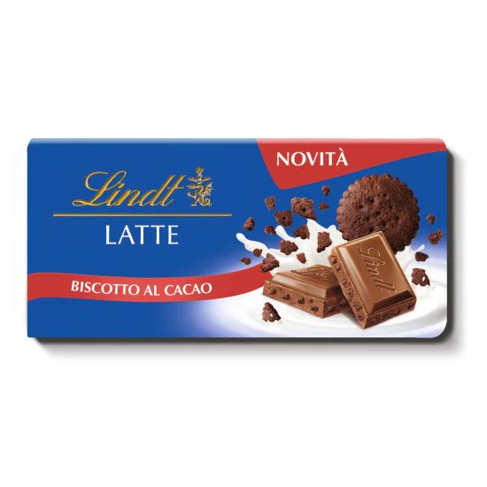 LINDT TAV. BISC-CACAO GR. 100