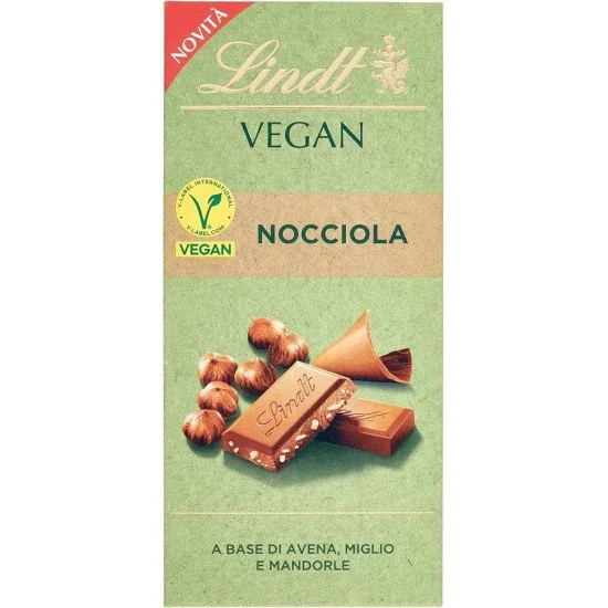 LINDT-TAV.VEGAN NOCCIOLA G.100
