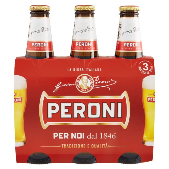 PERONI BIRRA 3 BOTTIGLIE DA 33 CL