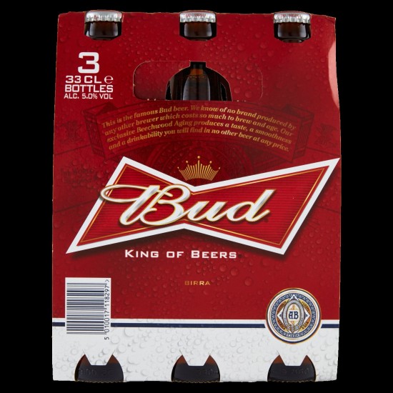 E*BUD BIRRA CL.33x3           