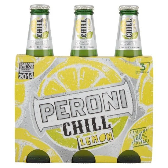 PERONI BIRRA CHILL LEMON 3X33C