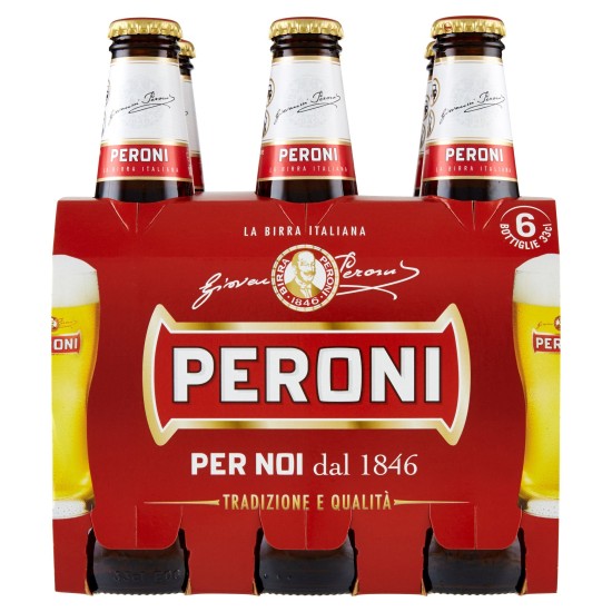 PERONI BIRRA CL 33 CONFEZIONE DA 6          