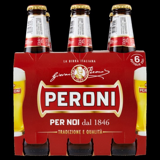 PERONI BIRRA CL 33 CONFEZIONE DA 6          