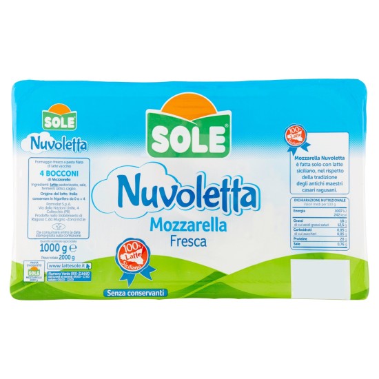 SOLE MOZZARELLA BOCCONE 