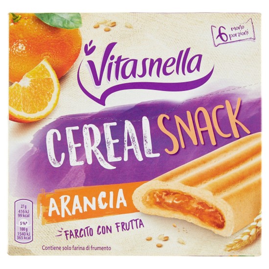 VITASNELLA SNACK ARANCIA 162 GR