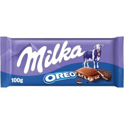 MILKA TAVOLETTA CIOCCOLATO E OREO GR 100 MILKA TAVOLETTA CIOCCOLATO E OREO GR 100