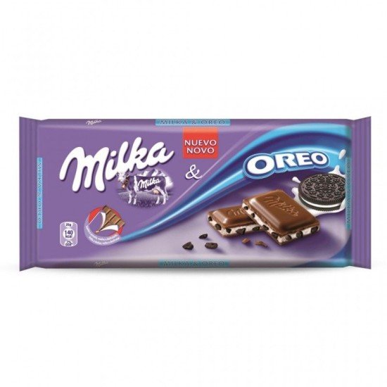 MILKA TAVOLETTA CIOCCOLATO E OREO  GR 100  