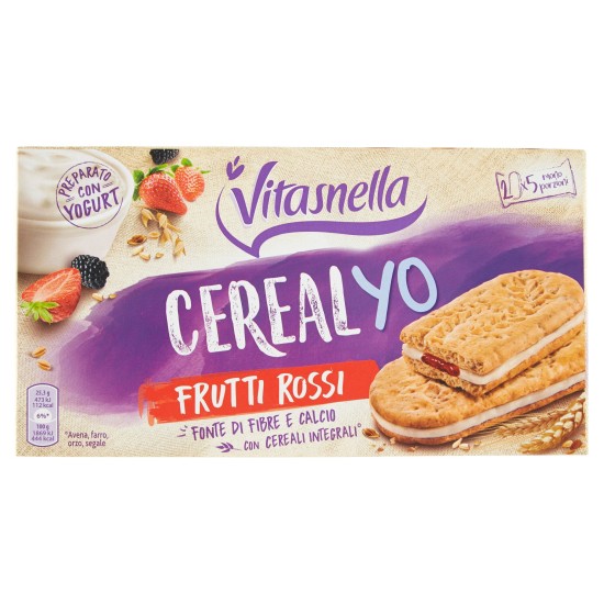 VITASNELLA CEREAL YOGURT FRUTTI ROSSI GR 253