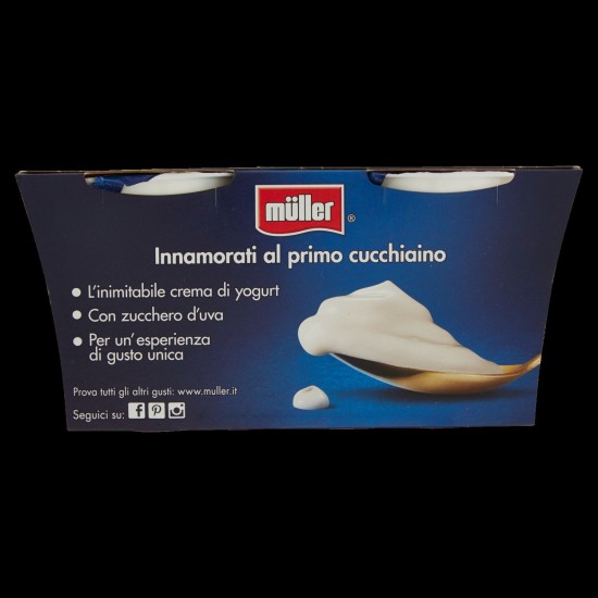 MULLER YOGURT BIANCO 125X2    