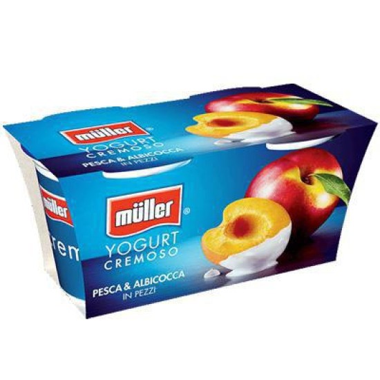 MULLER YOGURT PESCA/ALB.GR.125X2 